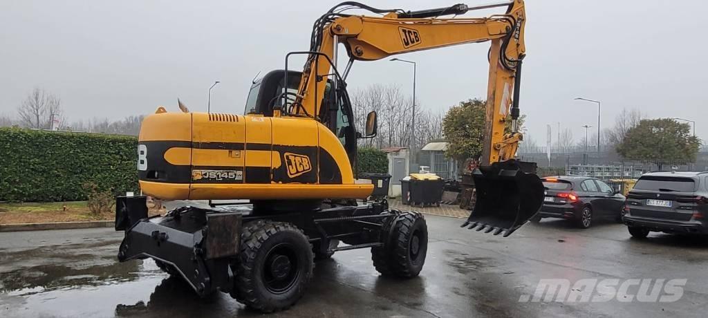 JCB JS 145 W Ekskavatori uz riteņiem