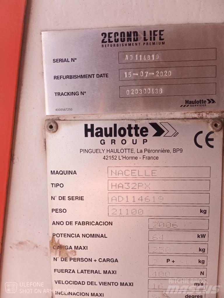 Haulotte HA 32 PX Strēles pacēlāji