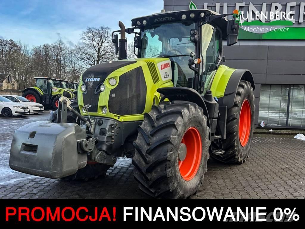 CLAAS Axion 850 Traktori