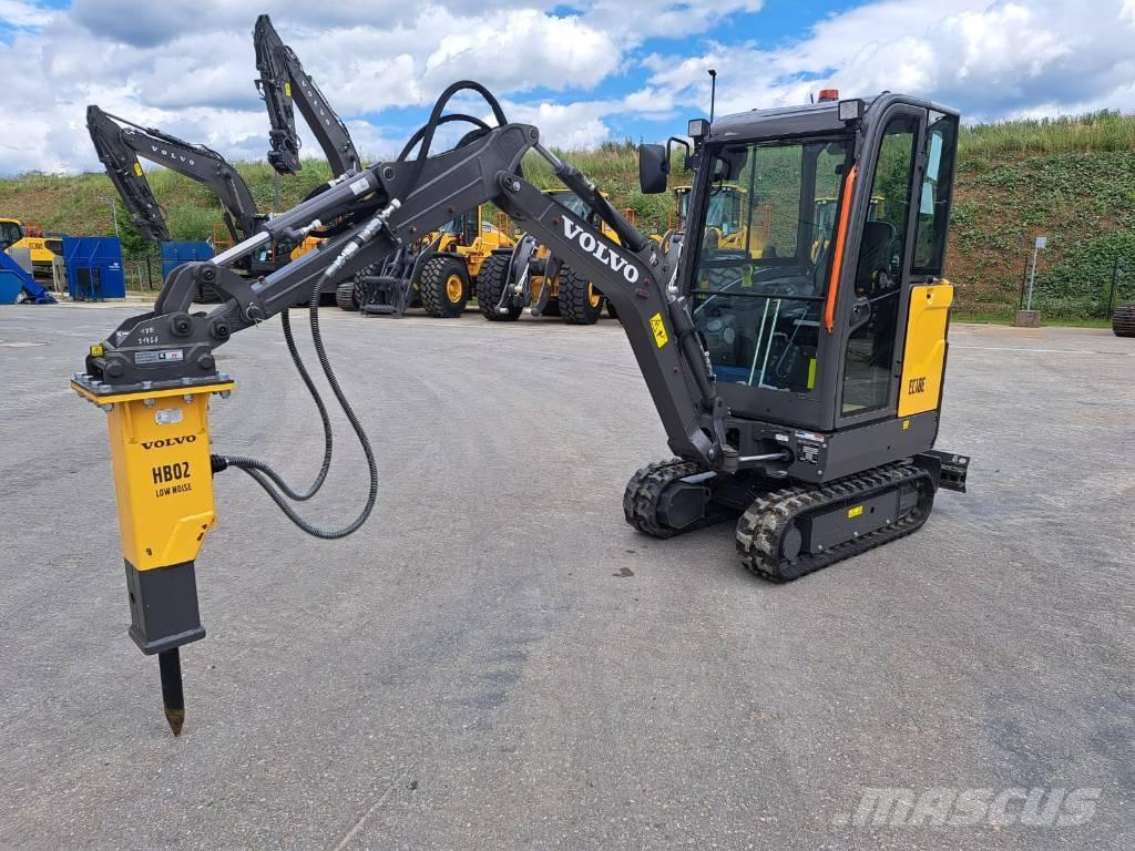 Volvo EC 18 E Mini ekskavatori < 7 t