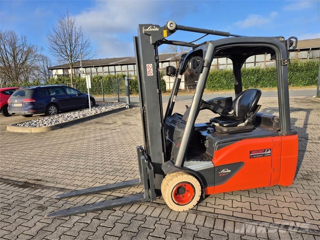 Linde E18L-02 Elektriskie iekrāvēji