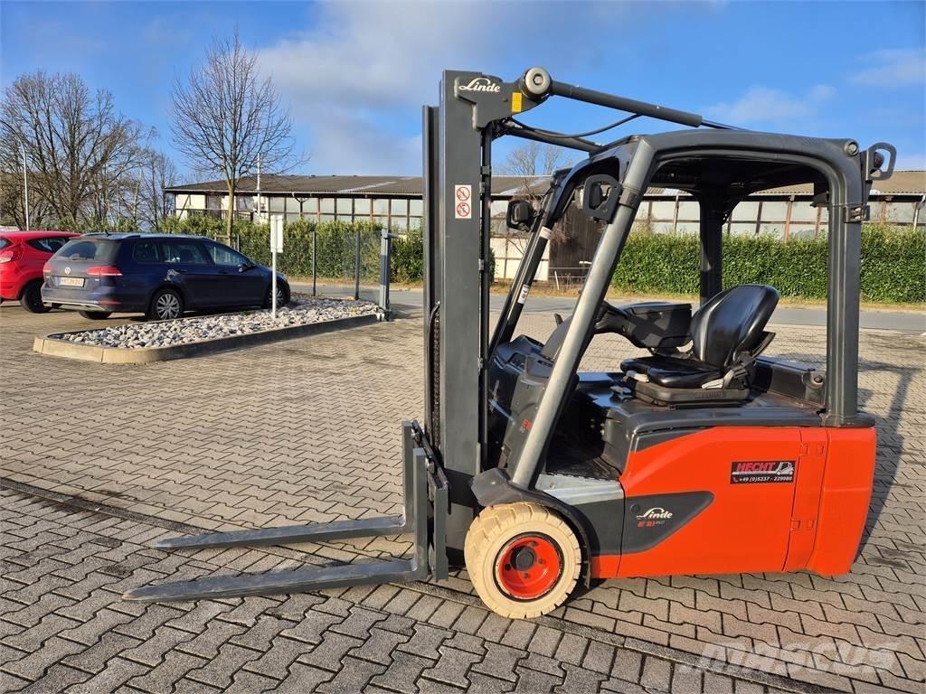 Linde E18L-02 Elektriskie iekrāvēji