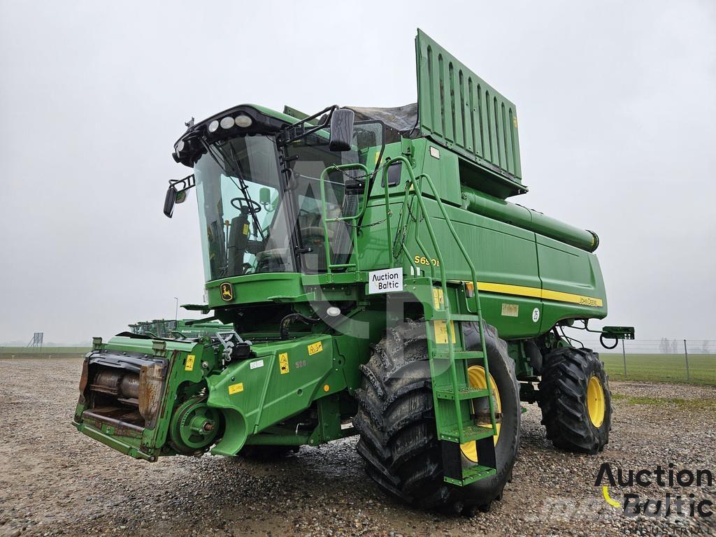 John Deere S 690 i Ražas novākšanas kombaini