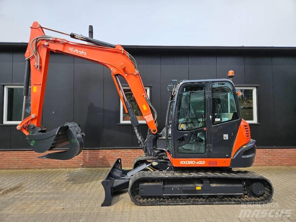 Kubota KX 080-4 Vidēja lieluma ekskavatori 7 t - 12 t