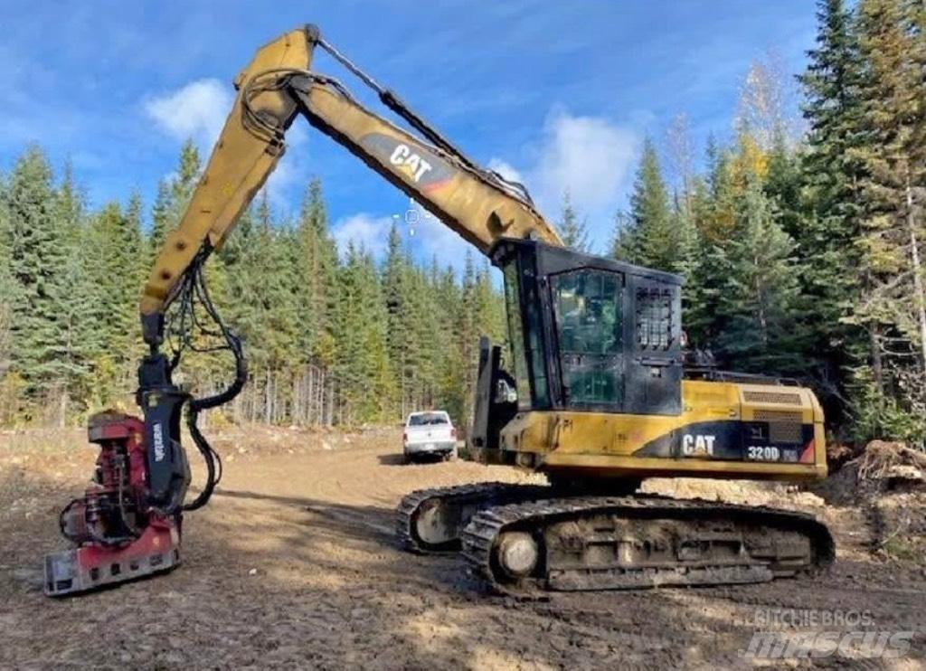 CAT 320 D FM Baļķu iekrāvēji