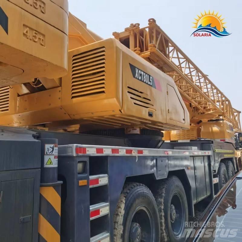 XCMG xct80l5 Visurgājēji celtņi