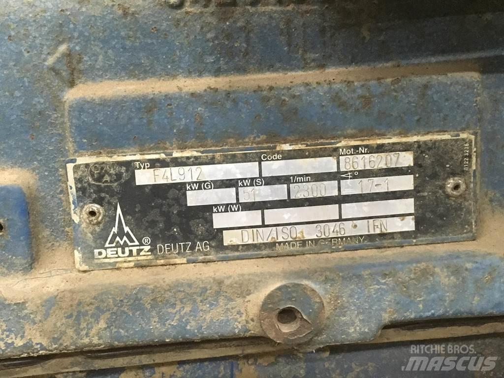 Deutz F4L912 USED Būvniecība- Citi