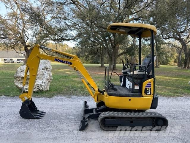 Komatsu PC18MR-2 Mini ekskavatori < 7 t