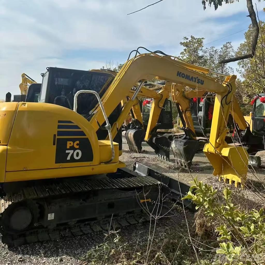 Komatsu PC 70 Kāpurķēžu ekskavatori