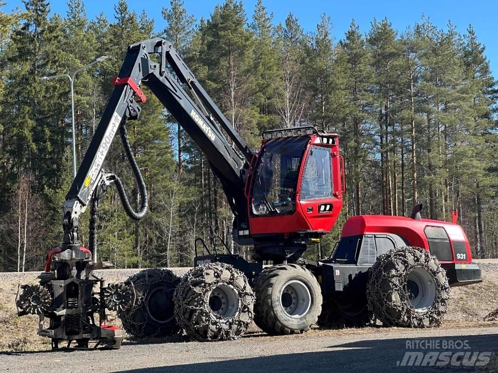 Komatsu 931 Harvesteri