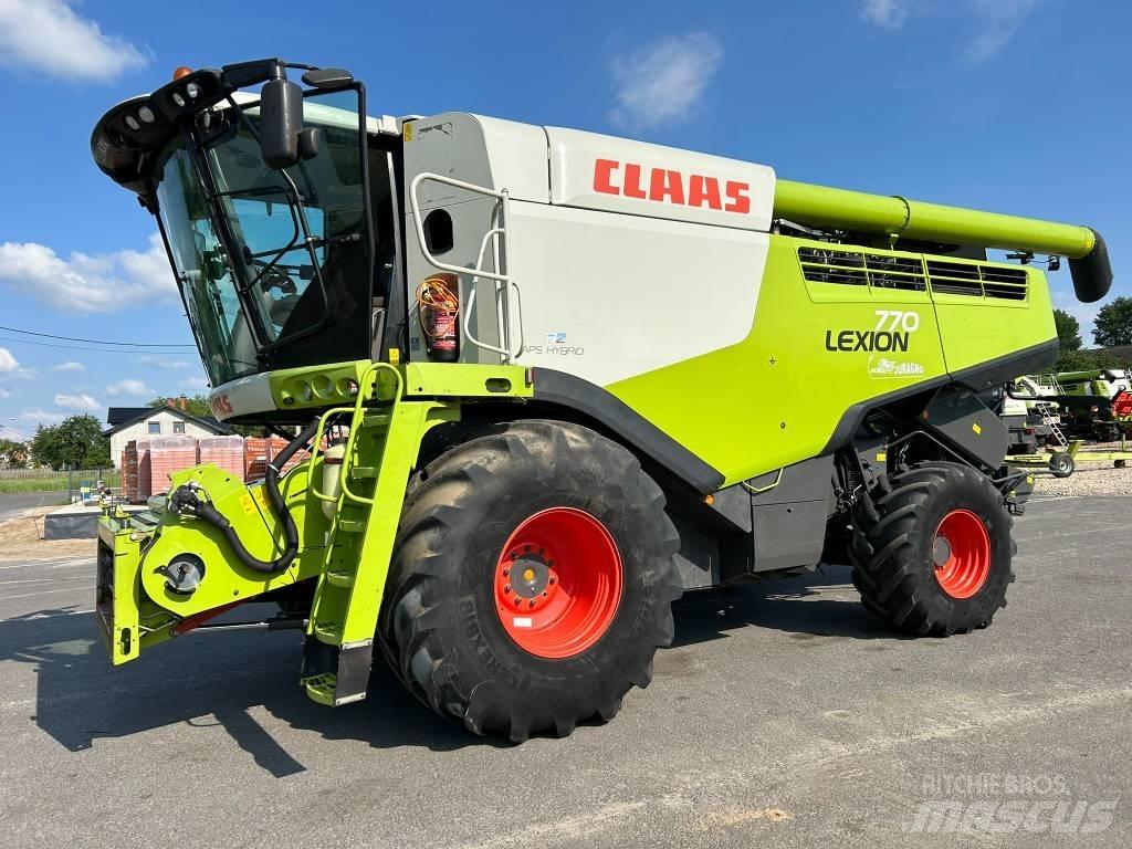 CLAAS Lexion 770 Ražas novākšanas kombaini