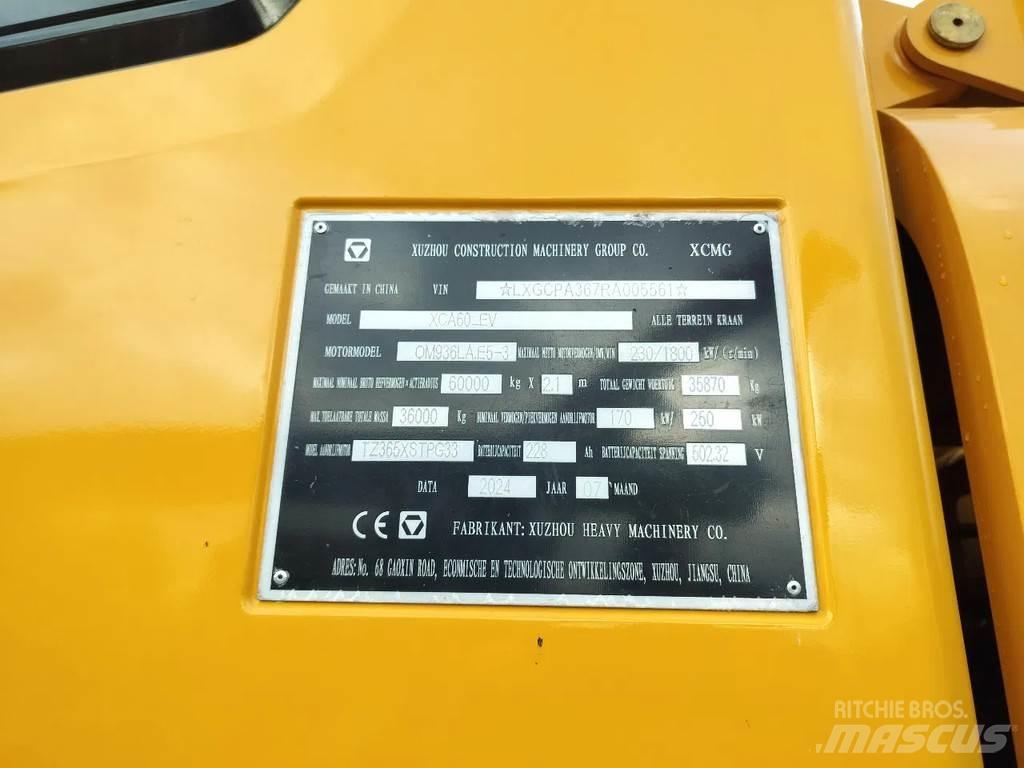 XCMG XCA60_EV Visurgājēji celtņi