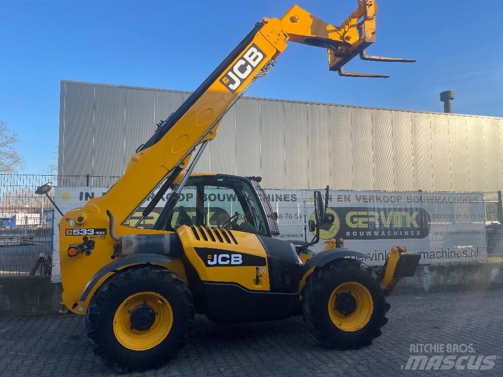JCB 533-105 Teleskopiskie manipulatori