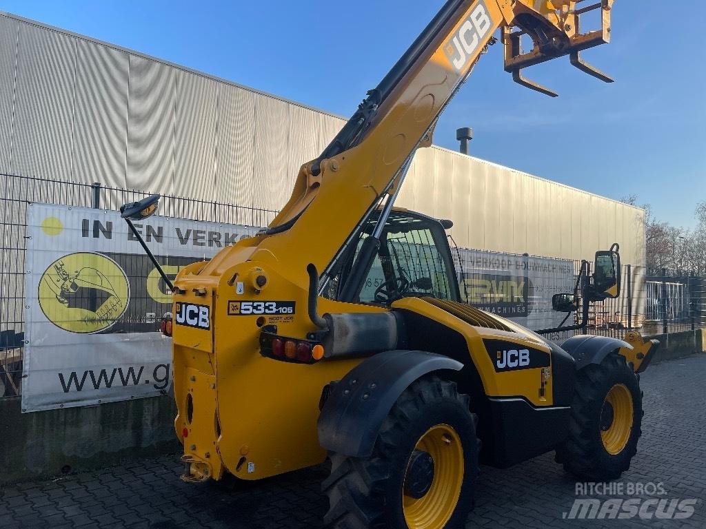JCB 533-105 Teleskopiskie manipulatori