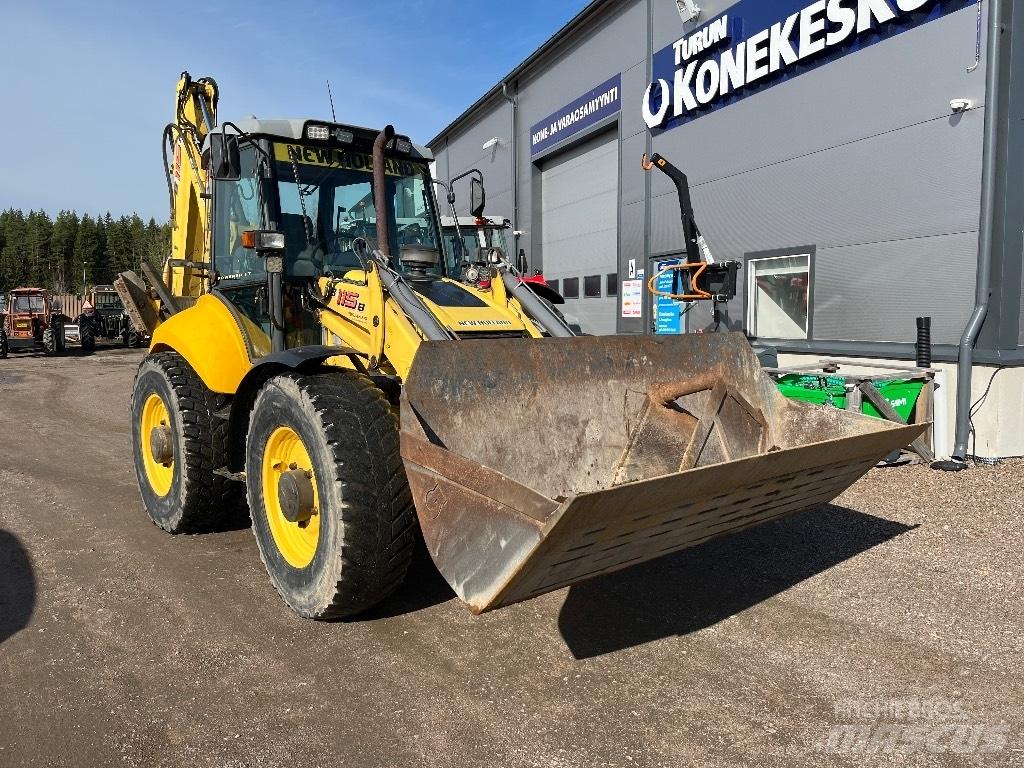 New Holland B 115 B Ekskavatori-iekrāvēji