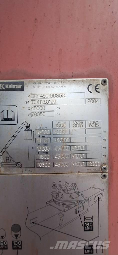 Kalmar DRF450-60S5X Konteineru pacēlāji
