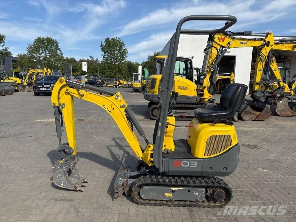 Wacker Neuson 803 Kāpurķēžu ekskavatori