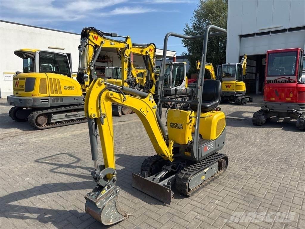Wacker Neuson 803 Kāpurķēžu ekskavatori