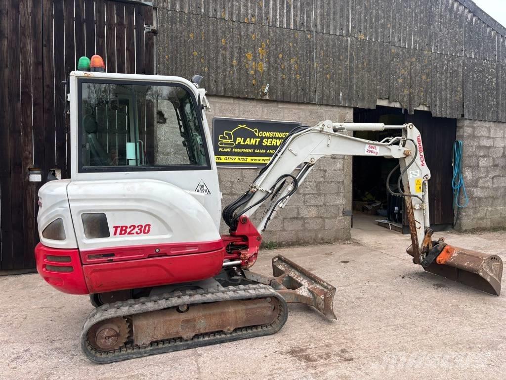 Takeuchi TB 230 Mini ekskavatori < 7 t