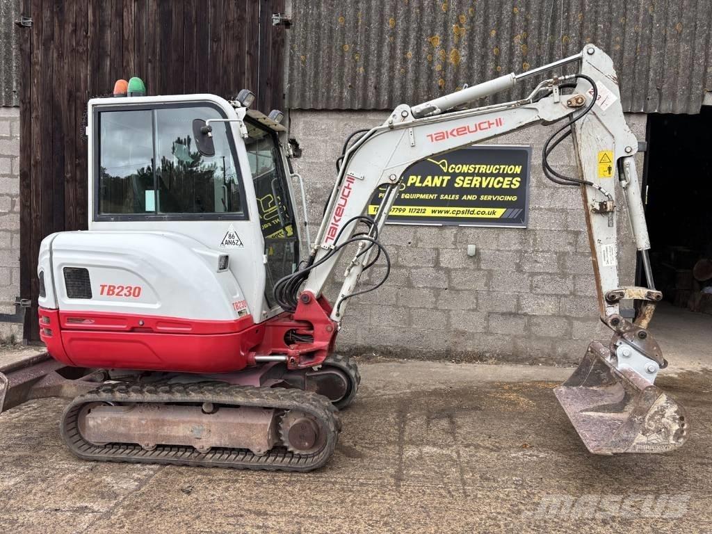 Takeuchi TB 230 Mini ekskavatori < 7 t