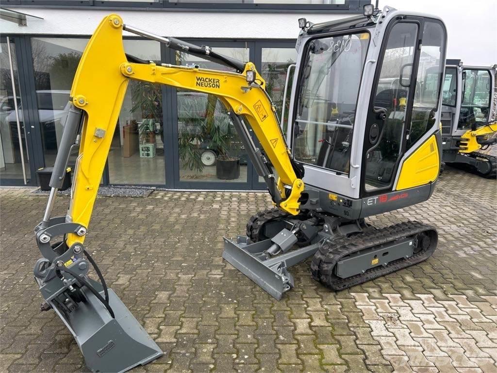 Wacker Neuson ET18 Kāpurķēžu ekskavatori