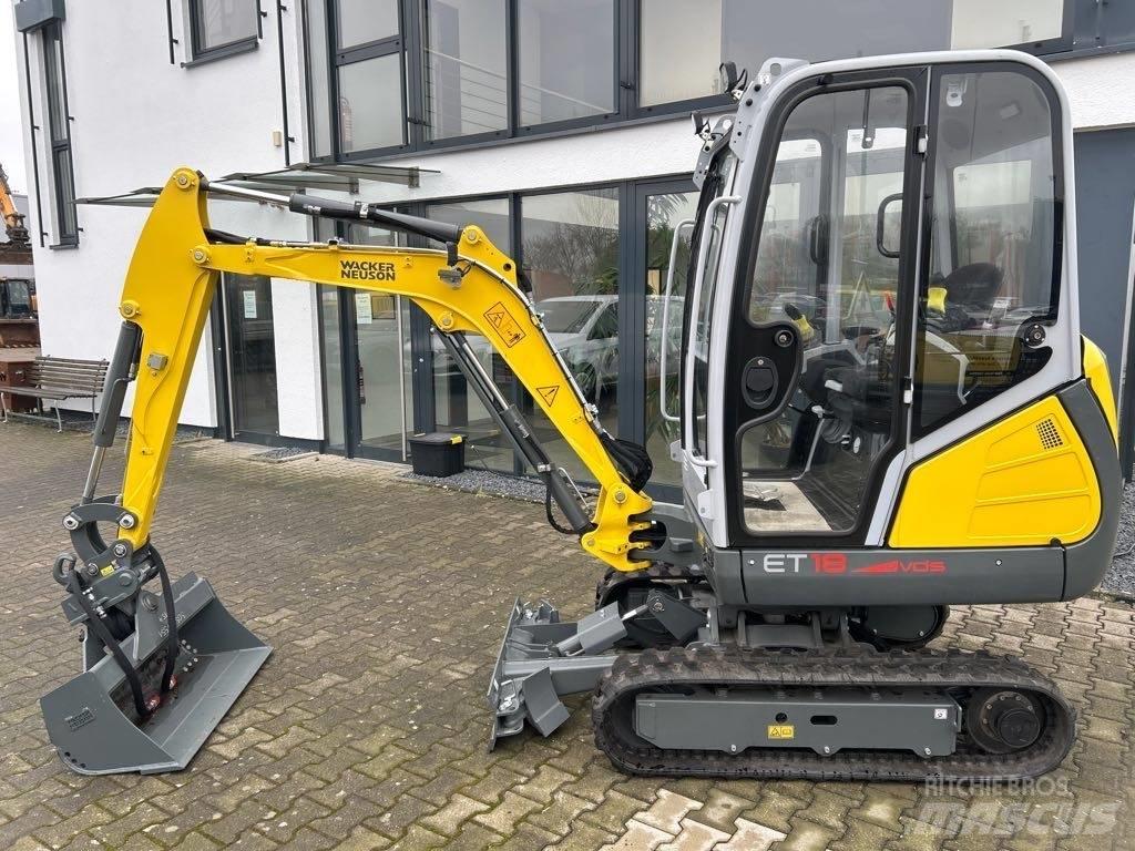 Wacker Neuson ET18 Kāpurķēžu ekskavatori