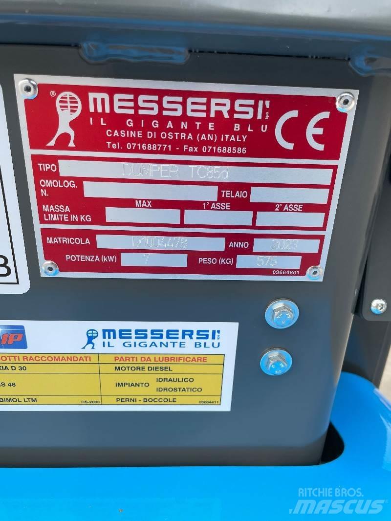 Messersi TC 85d Kāpurķēžu pašizkrāvējs