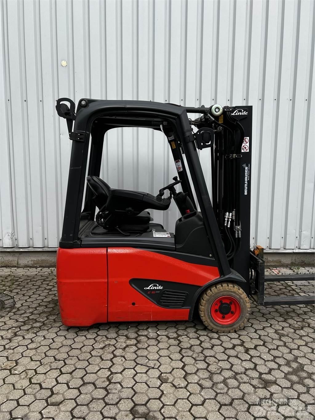 Linde E16C Elektriskie iekrāvēji