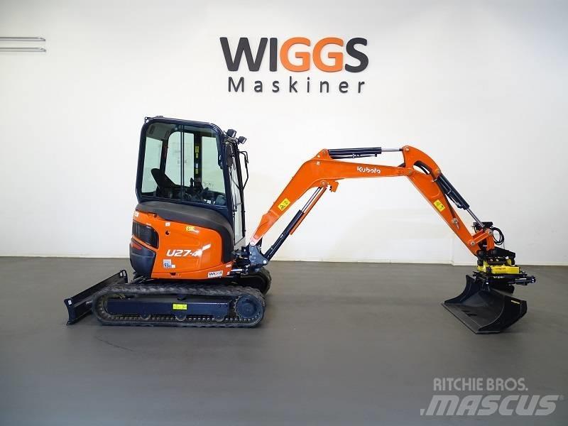 Kubota U 27-4 Mini ekskavatori < 7 t