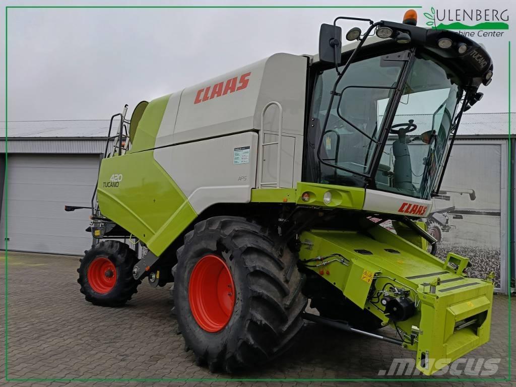 CLAAS Tucano 420 Ražas novākšanas kombaini