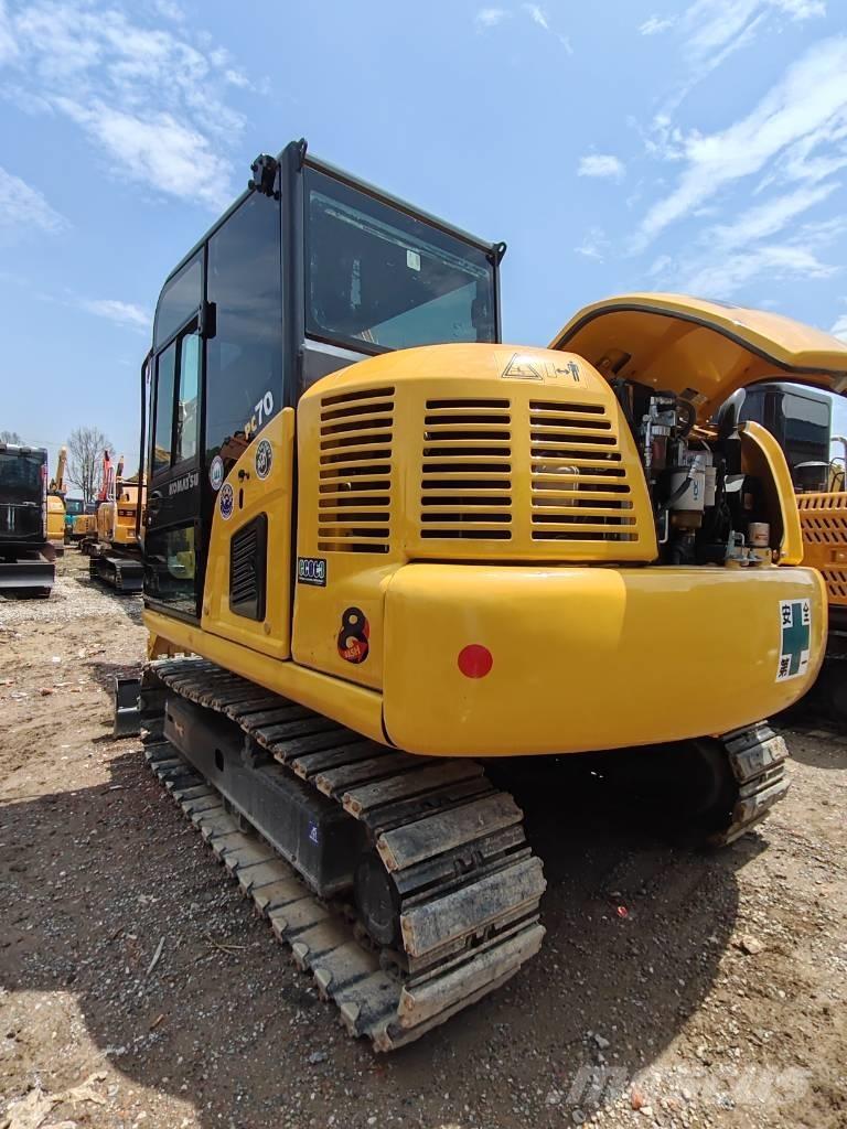 Komatsu PC 70 Kāpurķēžu ekskavatori