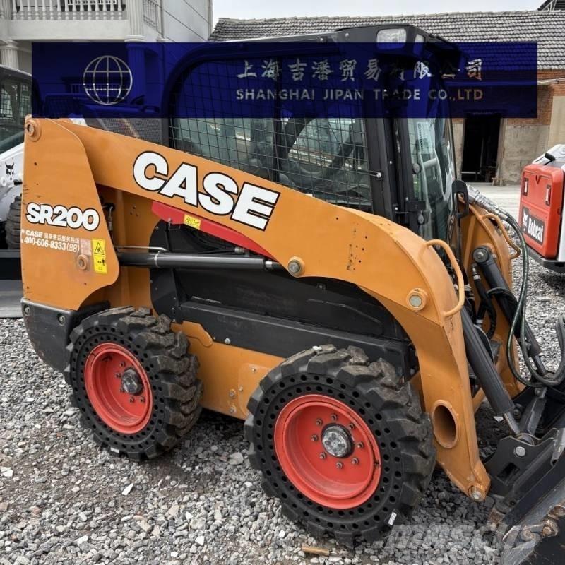 CASE SR 200 Lietoti riteņu kompaktiekrāvēji