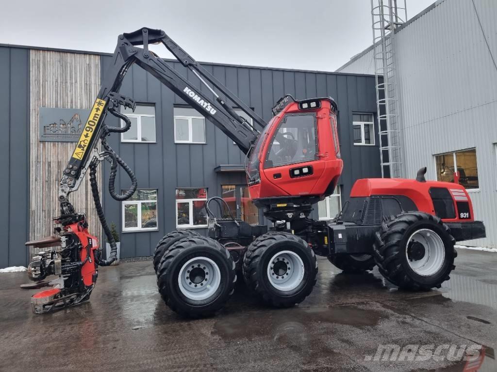 Komatsu 931 Harvesteri