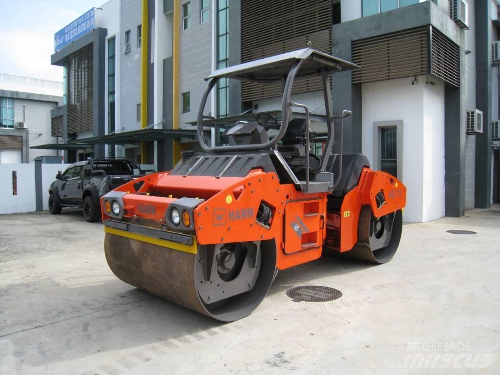 Hamm HD 75 Divvalču grunts veltņi