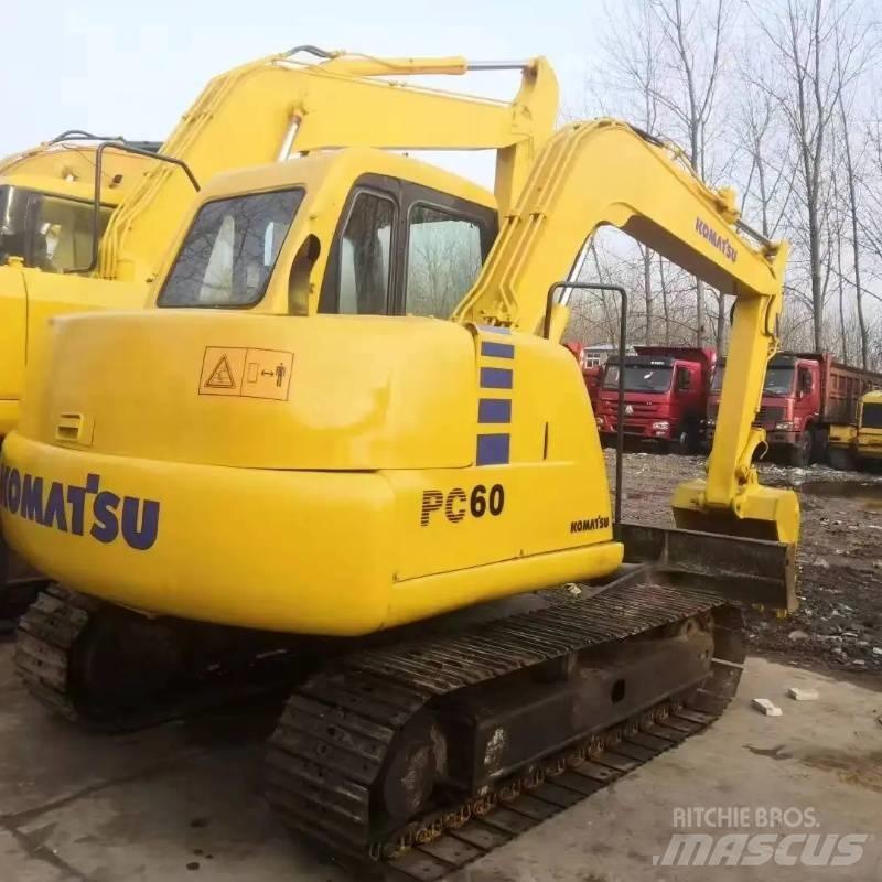 Komatsu PC 60 Kāpurķēžu ekskavatori