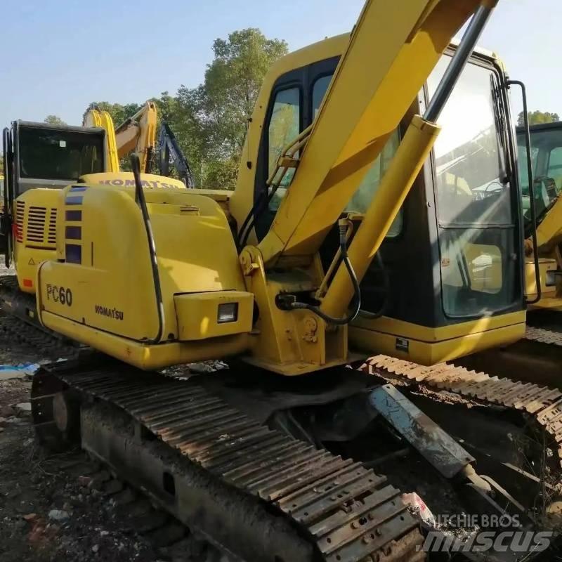 Komatsu PC 60 Kāpurķēžu ekskavatori
