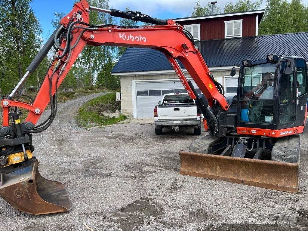 Kubota KX 080-4 Vidēja lieluma ekskavatori 7 t - 12 t
