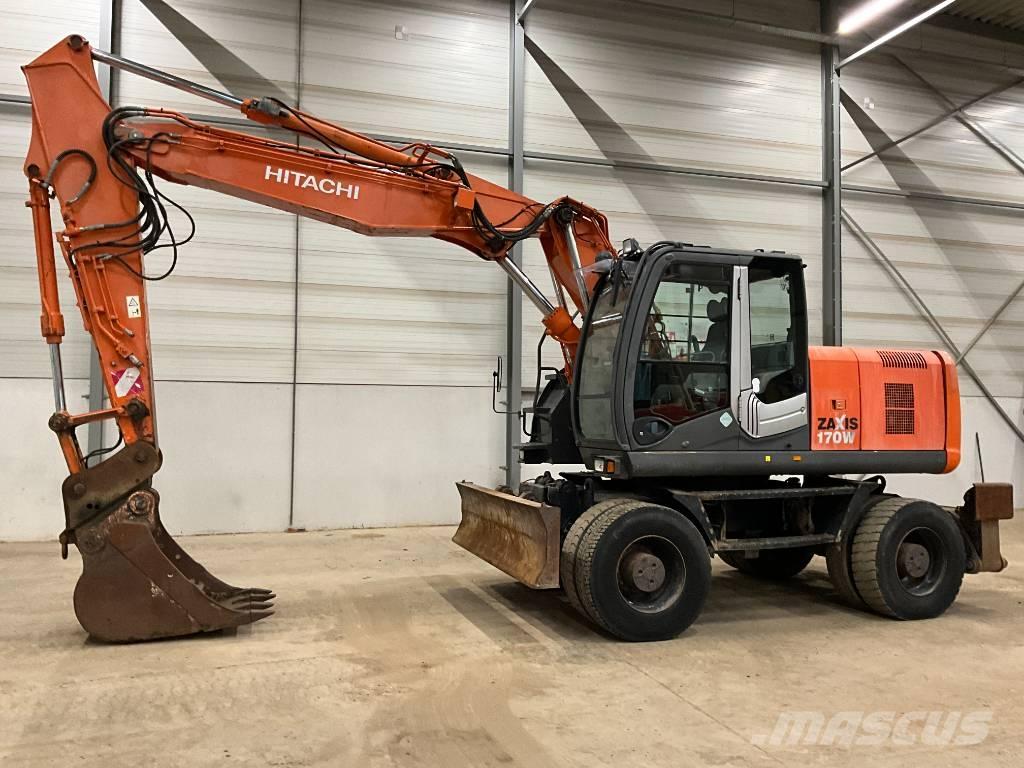 Hitachi ZX 170 W-3 Ekskavatori uz riteņiem