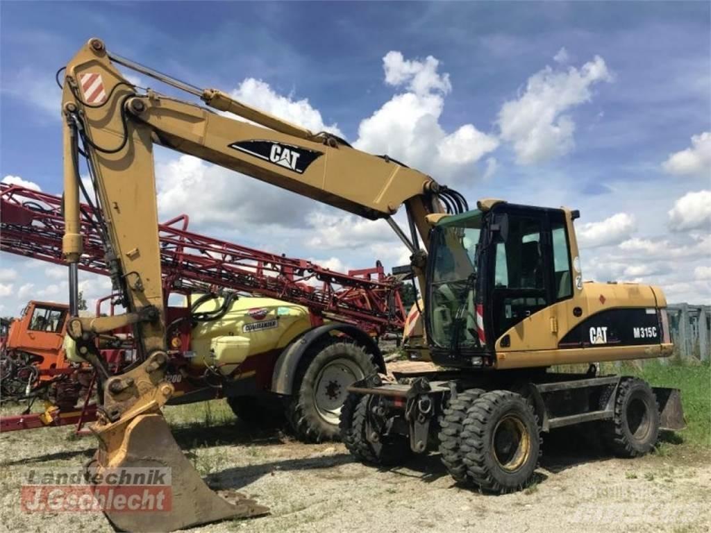 CAT m 315c Ekskavatori uz riteņiem