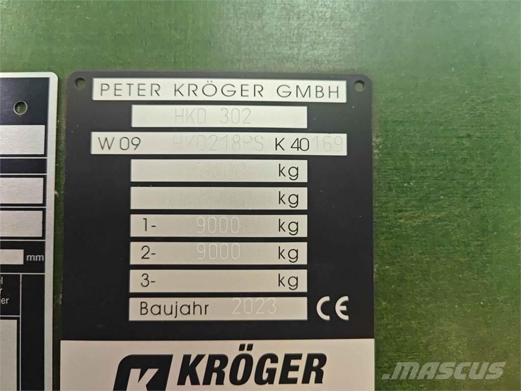 Kröger HKD 302 Pašizgāzējs