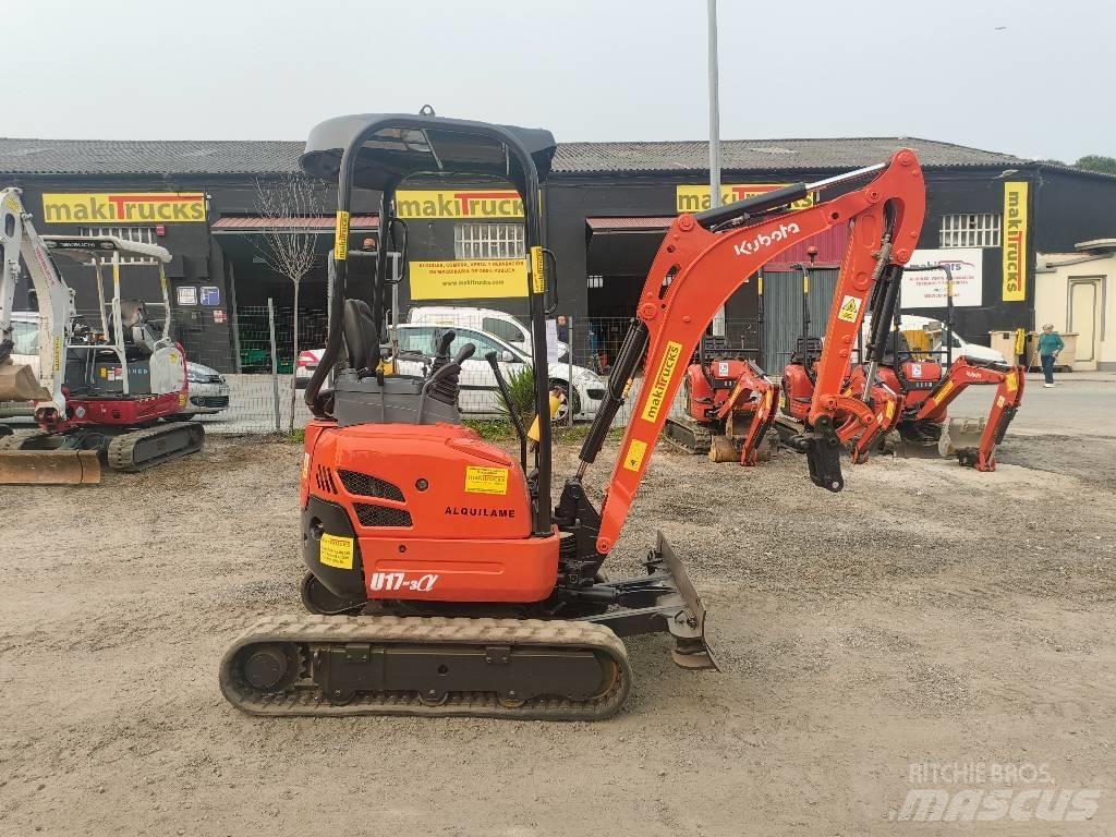 Kubota U 17-3 Mini ekskavatori < 7 t