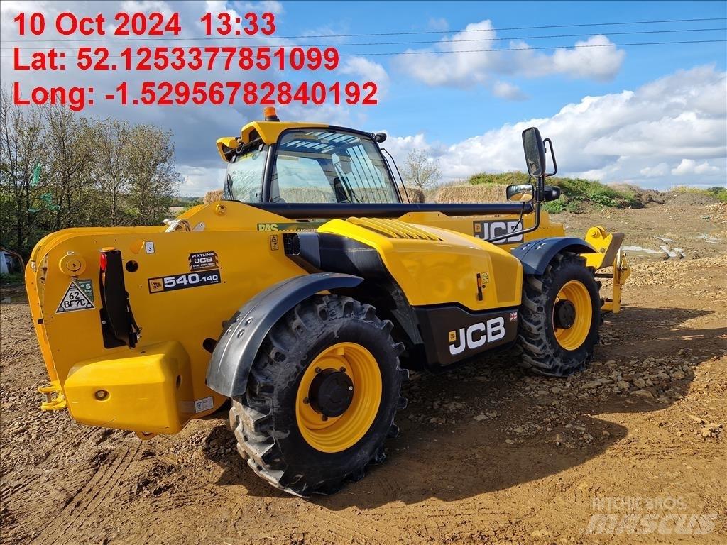 JCB 540-140 Teleskopiskie manipulatori