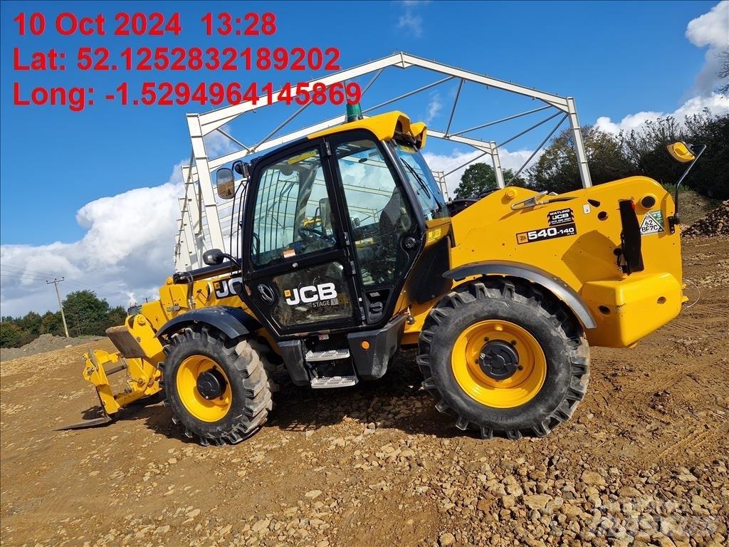 JCB 540-140 Teleskopiskie manipulatori