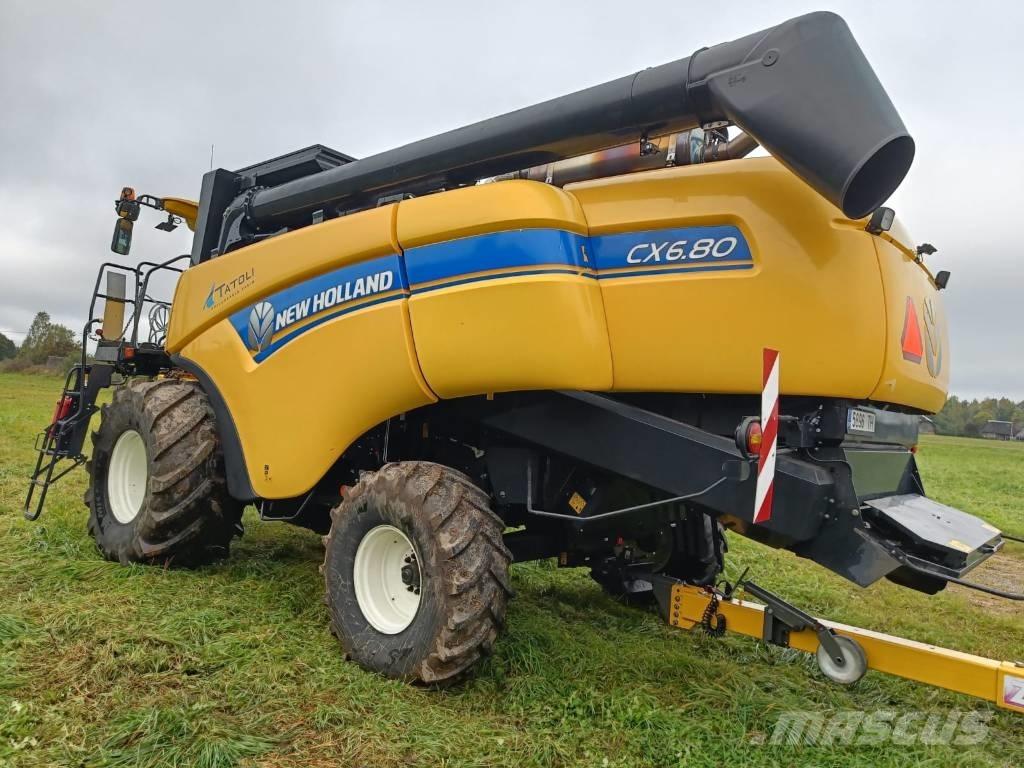 New Holland CX6.80 Ražas novākšanas kombaini