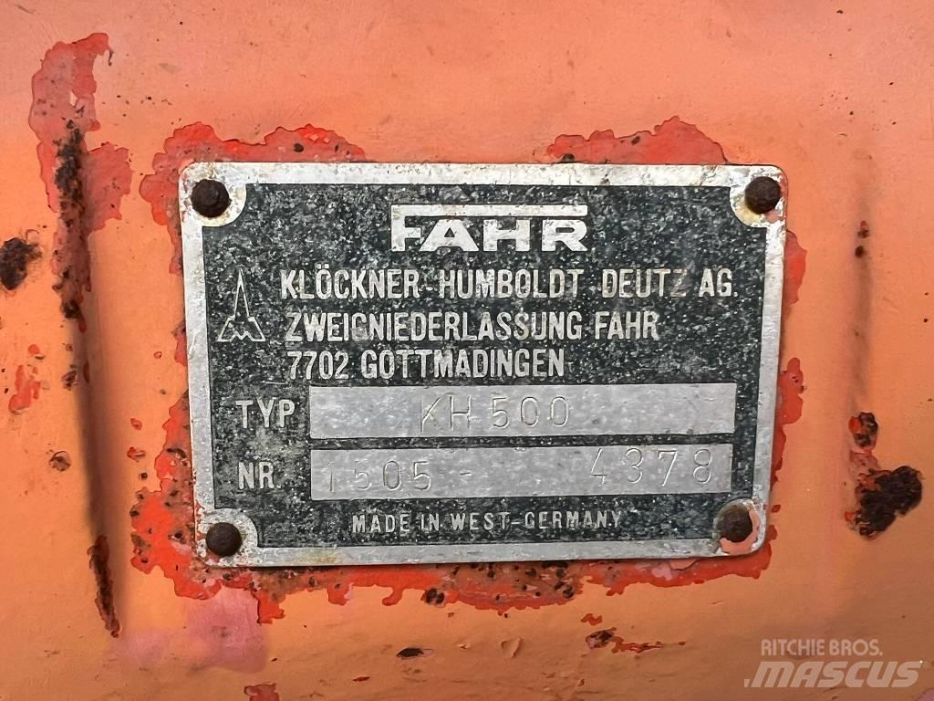 Deutz-Fahr KH 500 DN Grābekļi un siena ārdītāji