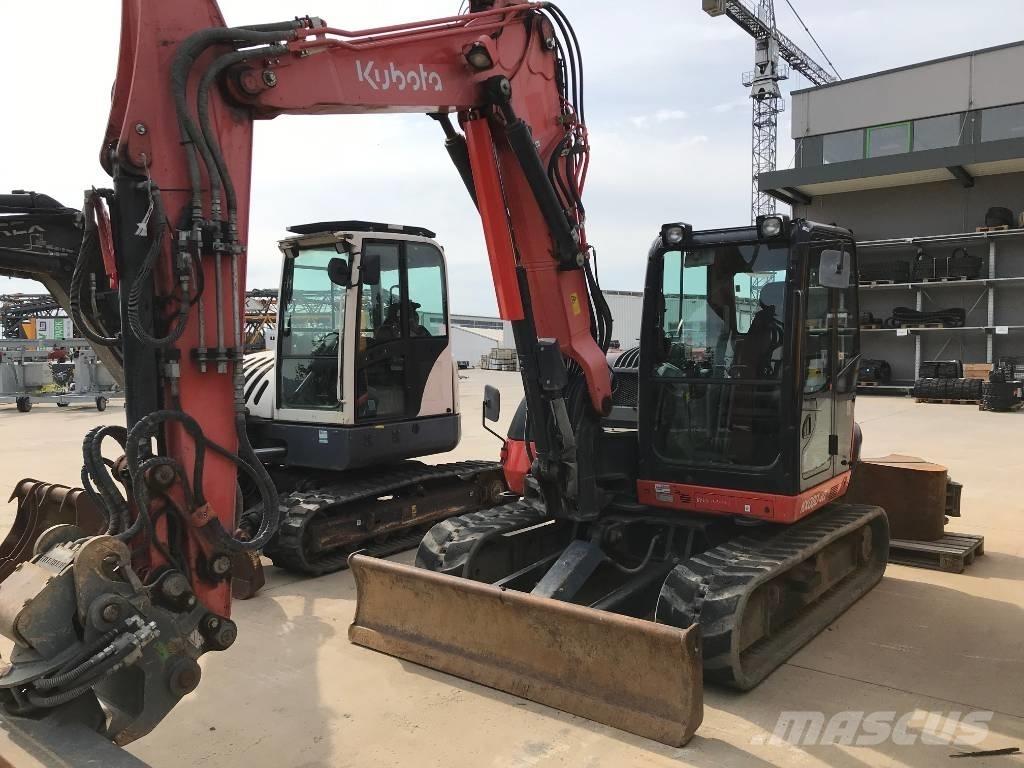 Kubota KX 080-4 Vidēja lieluma ekskavatori 7 t - 12 t