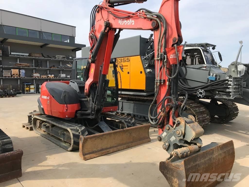 Kubota KX 080-4 Vidēja lieluma ekskavatori 7 t - 12 t