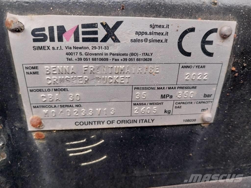 Simex CBA 30 Citas sastāvdaļas