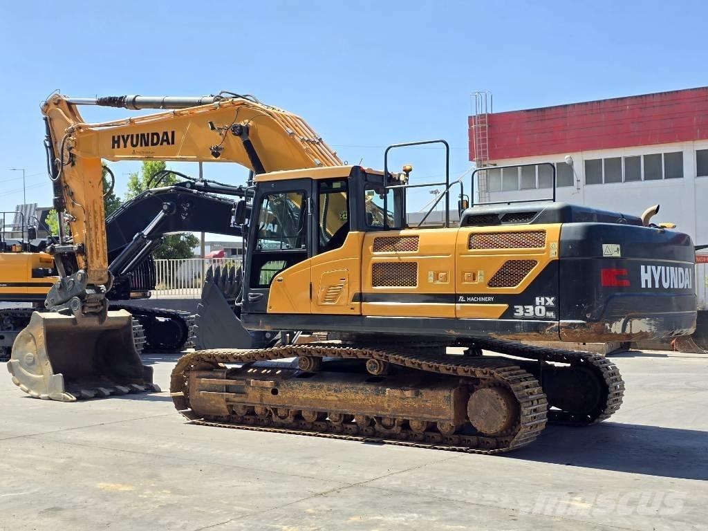 Hyundai HX 330 NL Kāpurķēžu ekskavatori