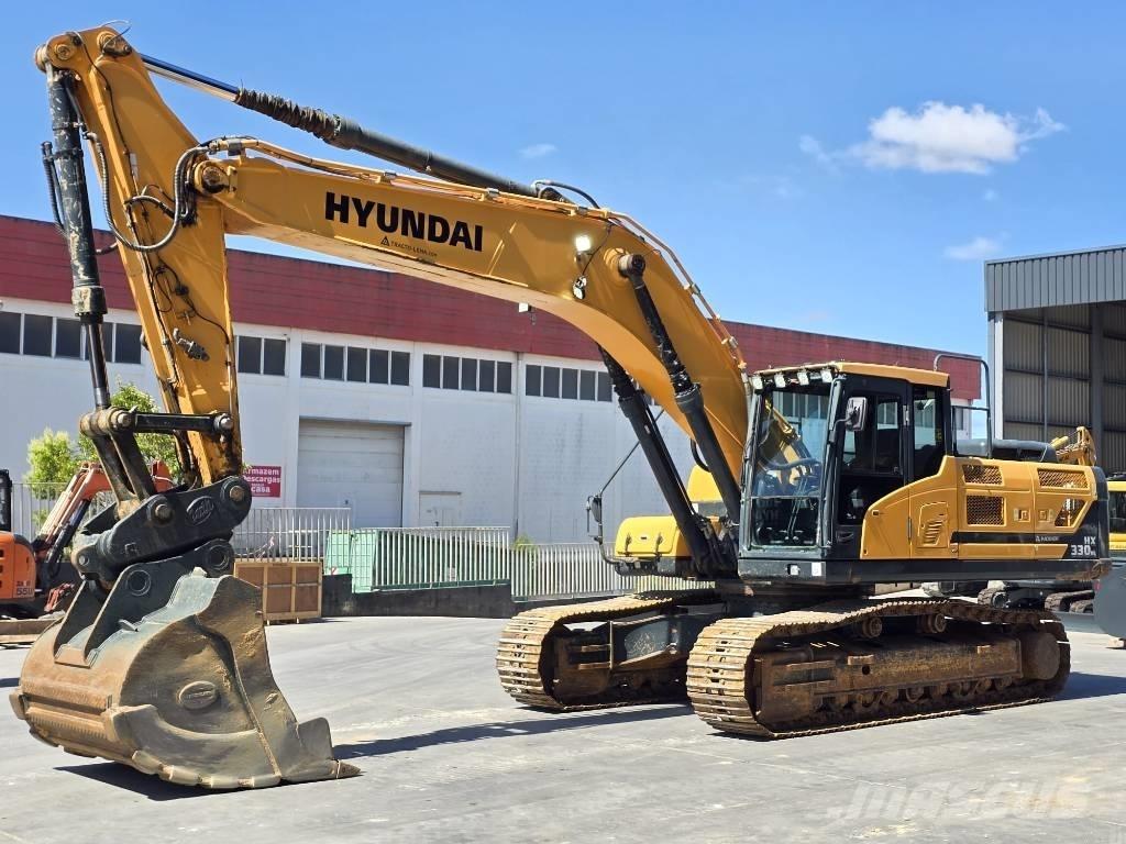 Hyundai HX 330 NL Kāpurķēžu ekskavatori